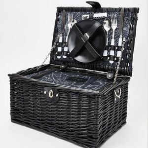 ISO Dollskill Black Wine N Die’n Widow Picnic Basket